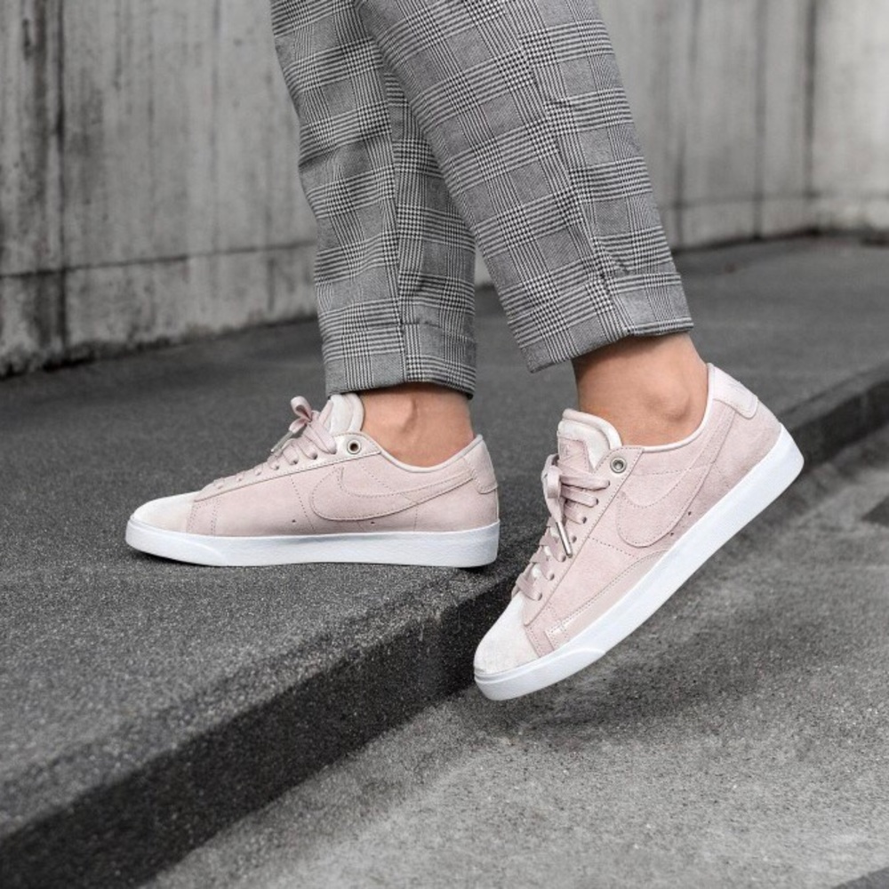 Nike Blush Pink Blazer Low LX Sneakers - Picture 3 of 8